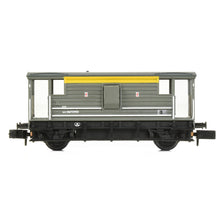 Load image into Gallery viewer, LMS 20T Brake Van BR Engineers Grey &amp; Yellow - Bachmann -377-303
