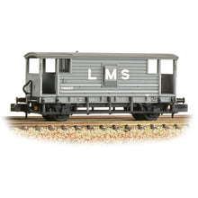 Load image into Gallery viewer, LMS 20T Brake Van LMS Grey - Bachmann -377-310C
