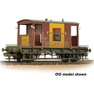 BR 20T Brake Van BR Bauxite (TOPS) 'Air Piped' [W]