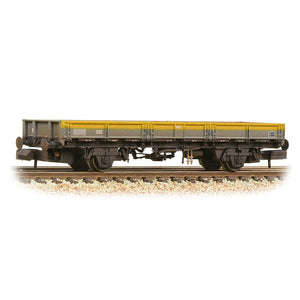 BR ZAA 'Pike' Open Wagon BR Engineers Grey & Yellow [W] - Bachmann -377-730B