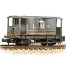 Load image into Gallery viewer, MR 20T Brake Van with Duckets LMS Grey [W] - Bachmann -377-750A
