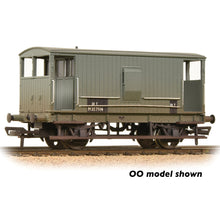 Load image into Gallery viewer, MR 20T Brake Van with Duckets BR Grey (Early) [W] - Bachmann -377-754
