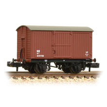 Load image into Gallery viewer, LNER 12T Ventilated Van Planked Ends LNER Bauxite - Bachmann -377-975A

