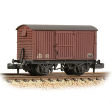 Load image into Gallery viewer, LNER 12T Ventilated Van Corrugated Steel Ends BR Bauxite (Late) [W] - Bachmann -377-981A
