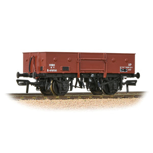 LNER 13T Steel Open Wagon with Chain Pockets BR Bauxite (Late) - Bachmann -38-326A