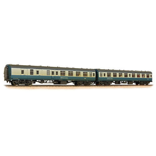 BR Mk1 BSK & SK 2-Coach Pack BR Blue & Grey (Network S.East) [W, PF]