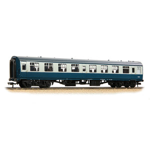 BR Mk1 TSO Tourist Second Open BR Blue & Grey - Bachmann -39-050H - Scale OO9