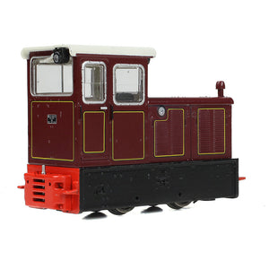 Baguley-Drewry 70hp Diesel Lined Crimson - Bachmann -392-027 - Scale 1:76