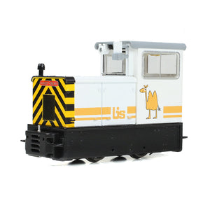 Baguley-Drewry 70hp Diesel British Industrial Sands White - Bachmann -392-029 - Scale 1:76
