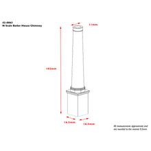 Load image into Gallery viewer, Round Bolier House Chimney - Bachmann -42-0063
