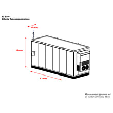 Load image into Gallery viewer, Telecommunications Cabin - Bachmann -42-0109
