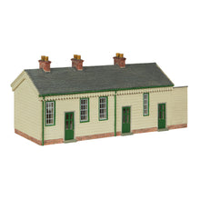 Load image into Gallery viewer, S&amp;DJR Wooden Station Building Green and Cream

