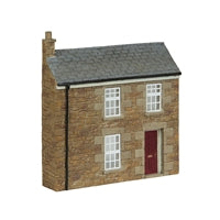 Low Relief Stone Terrace Right Hand Door Red