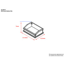 Load image into Gallery viewer, Ballast Bins (x2) - Bachmann -44-0510 - Scale
