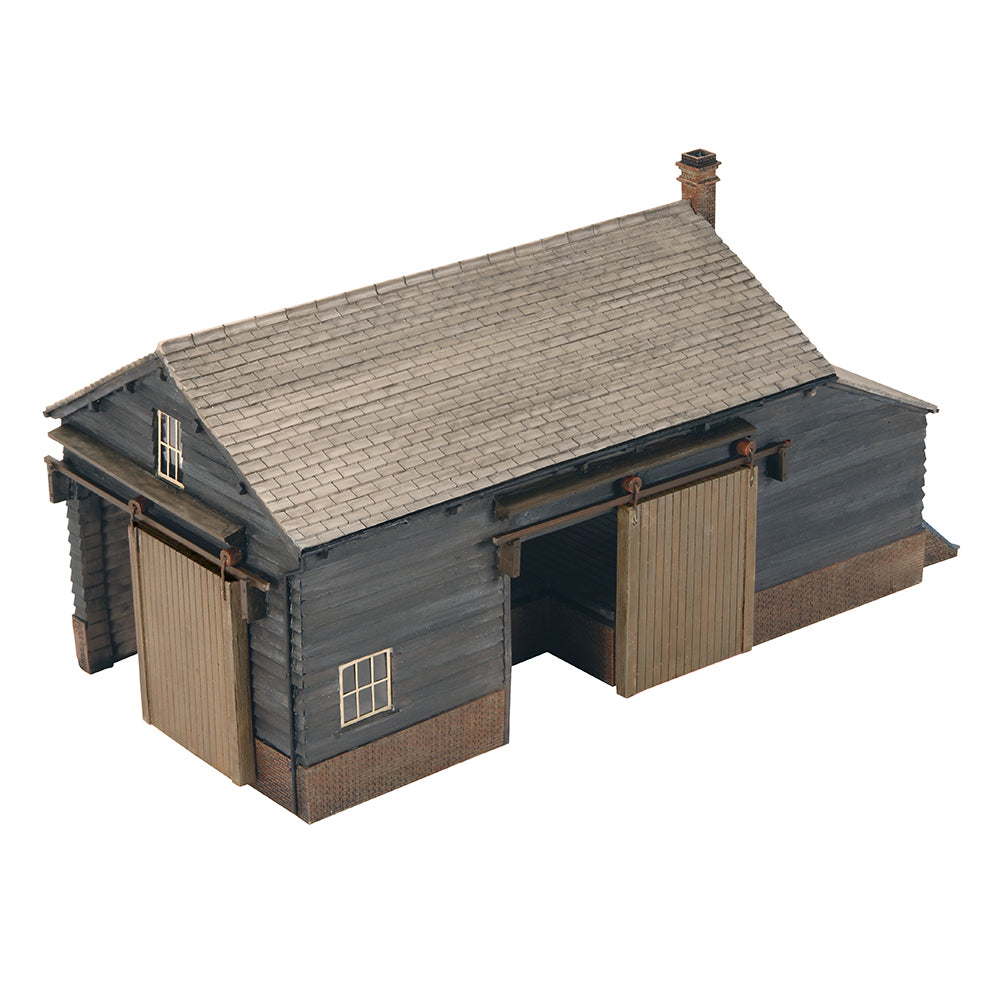 Wooden Goods Shed