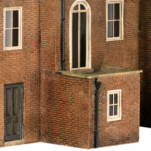 Low Relief Rear of Victorian Tenements - Bachmann -44-227