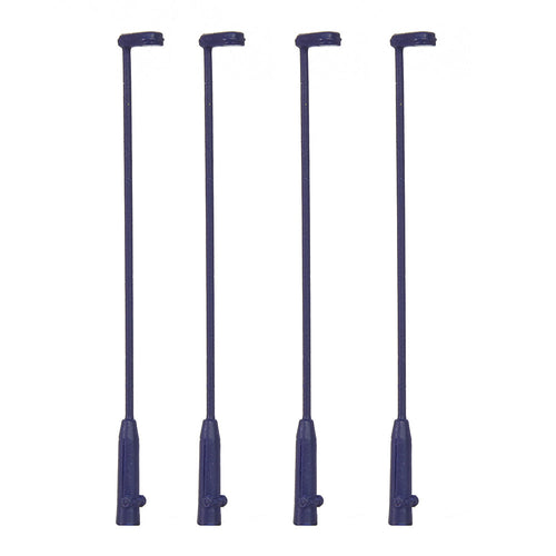 Metal Platform Lamps (x4)