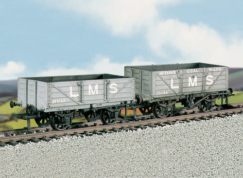 LMS Traffic Coal & 4-Plank Wagons (M/W, B/B)