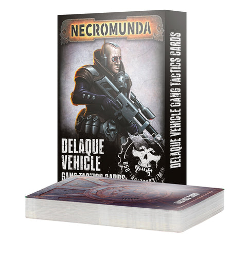 NEC: DELAQUE VEHICLE GANG TACTICS CARDS - Necromunda - gw-301-21