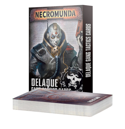 NECROMUNDA: DELAQUE GANG TACTICS CARDS - Necromunda - gw-300-28