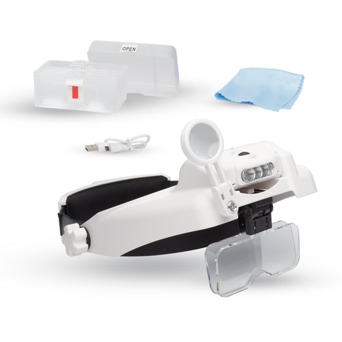 LC1769USB HEAD MAGNIFIER WITH LED LIGHTS