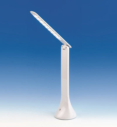 LC8040 LED RECHARGEABLE BENCH LAMP WITH DIMMER & USB