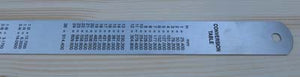 24' STAINLESS ENGRAVED RULE