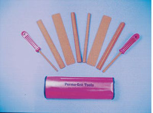 SET-8C PERMAGRIT TOOL ROLL COARSE