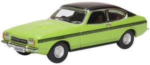 FORD CAPRI MK11 LIME GREEN  76cpr001   1:76 Scale