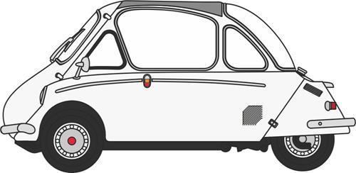 HEINKEL KABINE POLAR WHITE  76he004   1:76 Scale