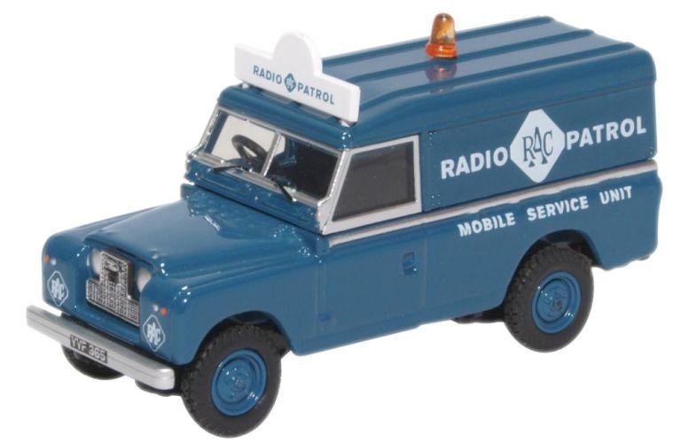 Land Rover Series II LWB Hard Top RAC Radio Patrol - Oxford Diecast - 76LAN2017