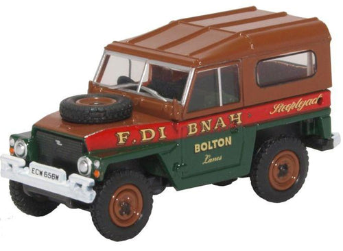 LAND ROVER L/W FRED DIBNAH  76lrl006   1:76 Scale