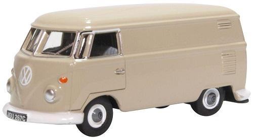 VW T1 Van Light Grey - Oxford Diecast - 76VWS004