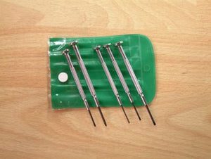 5PC SCREWDRIVER SET IN WALLET