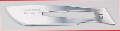 1 X PACK OF 5  NO 21 SCALPEL  BLADES