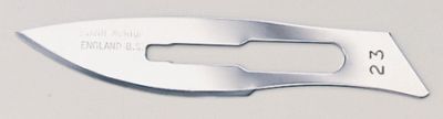 1 X PACK OF 5  NO 23 SCALPEL  BLADES