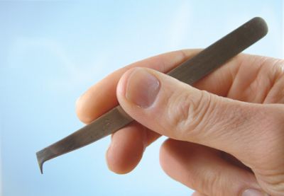 STAINLESS TWEEZER NO 6