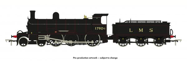 Jones Goods No. 17924, LMS lined black OO Gauge Rapido 914005