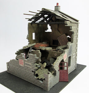 NFH2 RUINED HOUSE KIT N SCALE