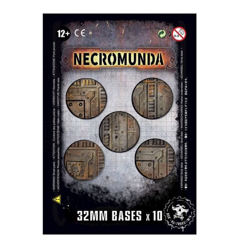 NECROMUNDA 32MM BASES (X10) - Necromunda - gw-300-16