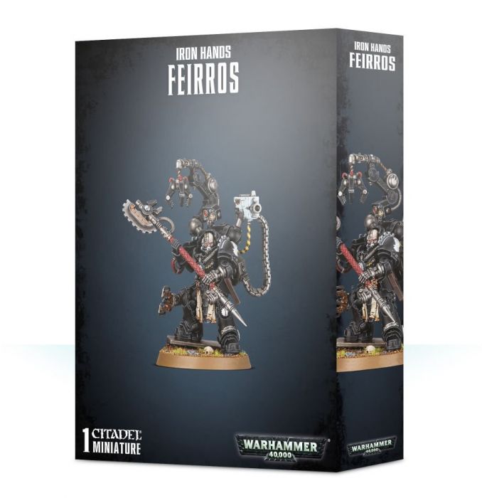 IRON HANDS: IRON FATHER FEIRROS - 40k - gw-55-10