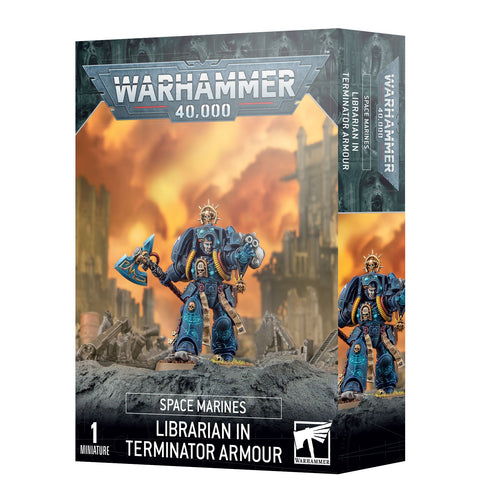 SM LIBRARIAN IN TERMINATOR ARMOUR - 40k - gw-48-06