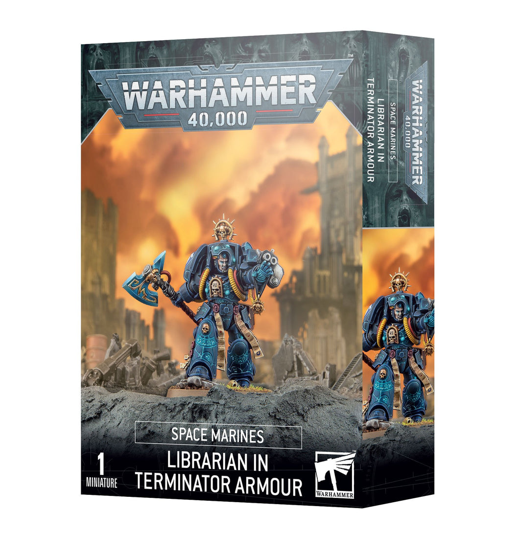 SM LIBRARIAN IN TERMINATOR ARMOUR - 40k - gw-48-06