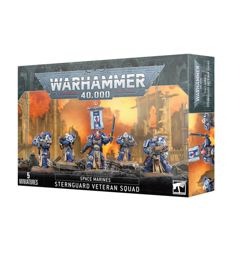 S/MARINES: STERNGUARD VETERAN SQUAD - 40k - gw-48-49