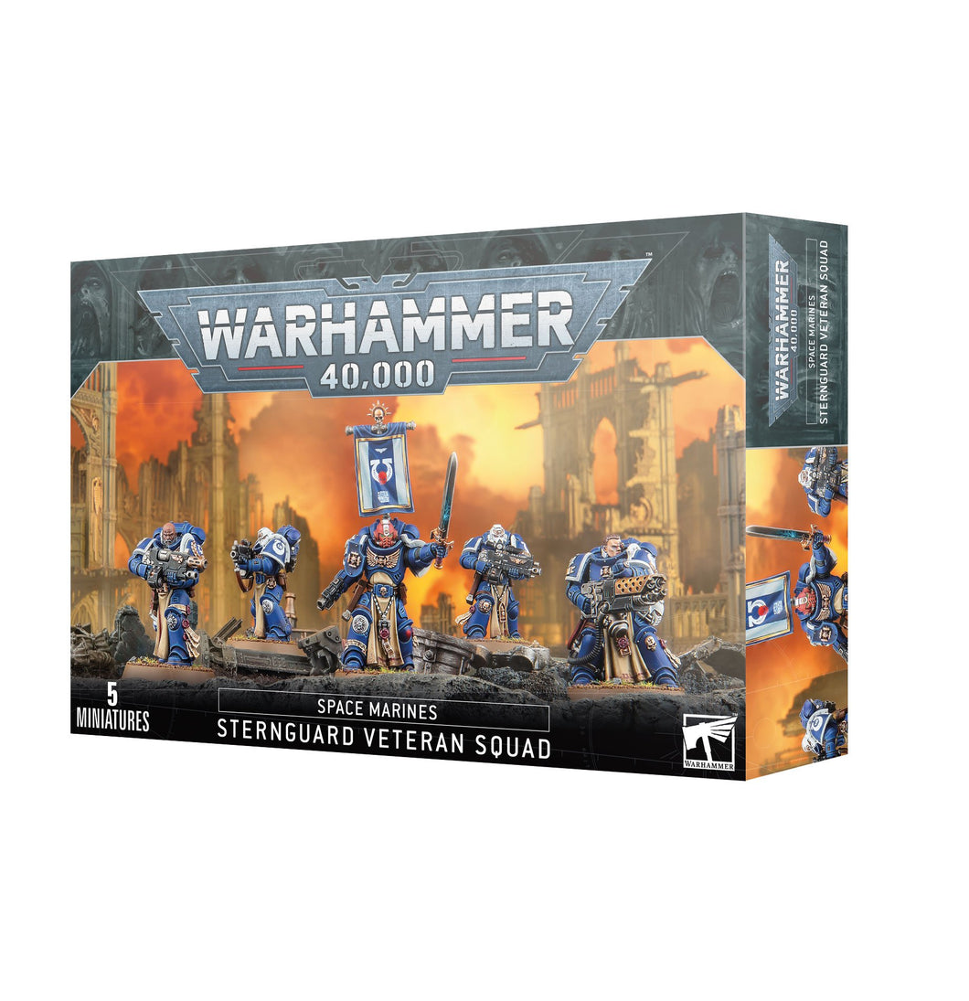 S/MARINES: STERNGUARD VETERAN SQUAD - 40k - gw-48-49