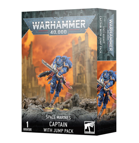 SPACE MARINES: CAPTAIN WITH JUMP PACK - 40k - gw-48-17