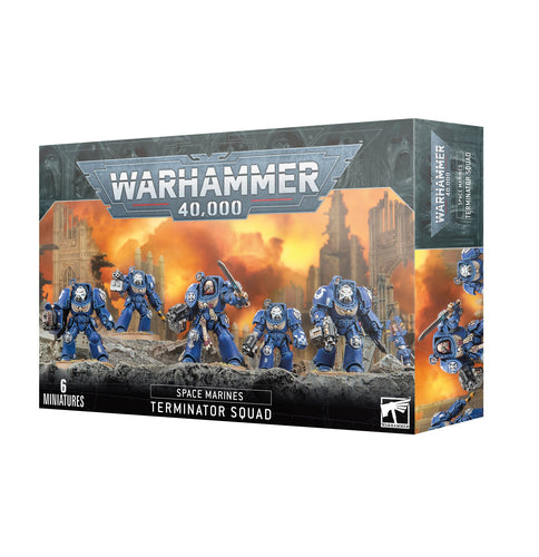 SPACE MARINES: TERMINATOR SQUAD - 40k - gw-48-90