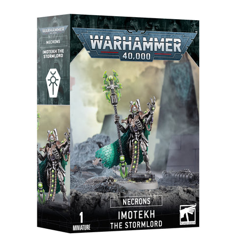 NECRONS: IMOTEKH THE STORMLORD - 40k - gw-49-63