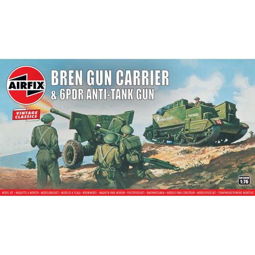 Bren Gun Carrier & 6PDR Anti-Tank Gun - A01309V -Available