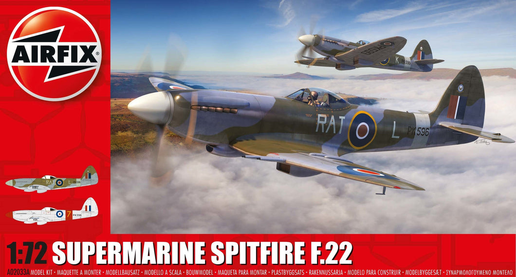 Supermarine Spitfire F.22 - A02033A - LAST CHANCE TO BUY